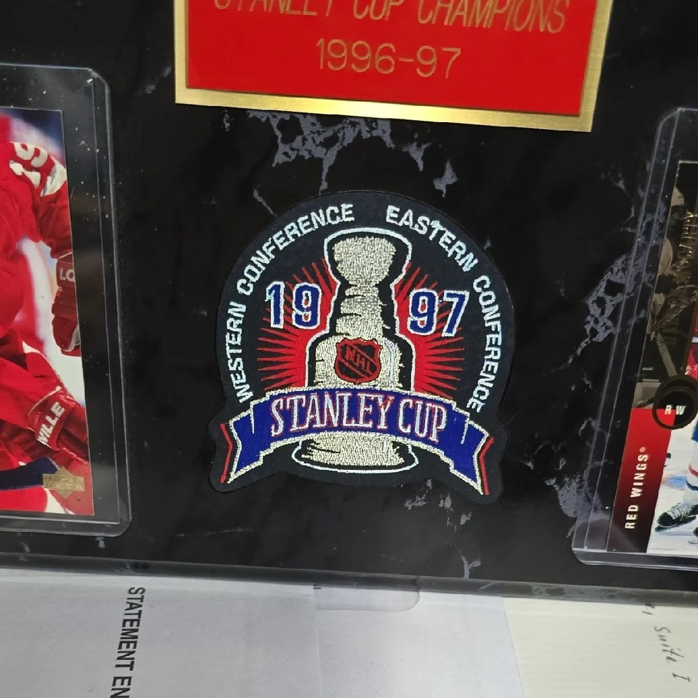 Black Framed Hockey Team Photo Collage